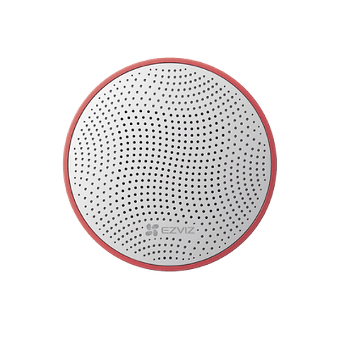 Sirena Ezviz Inalambrica Con estrobo, Compatible con Kit de alarmas CS-B1, Uso en Exterior, Modelo: CS-T9-C