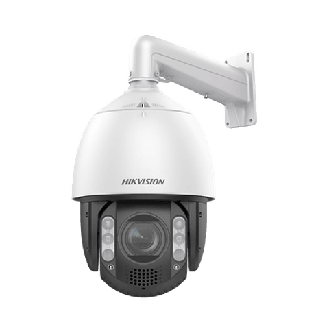 Camara Hikvision ColorVu PTZ IP 8 Megapixeles, 12X Zoom, Luz Blanca, IR, ACUSENSE, IP66, IK10, Alerta Audible y Luz Estroboscópica, Autoseguimiento, Hi-PoE, Modelo: DS-2DE7A812MCG-EB