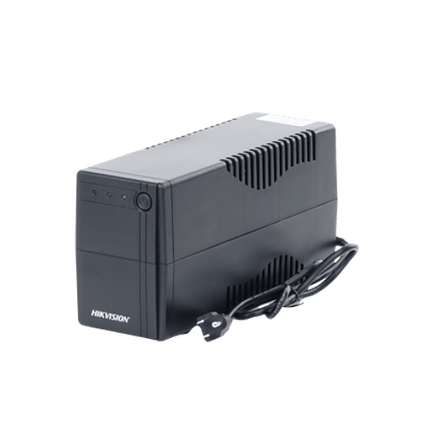 UPS Hikvision de 600 VA , 360W , Proteccion Contra Sobrecarga y Descarga , Entrada y Salida 120 VCA , 6 Tomas NEMA 5-15R, Modelo: DS-UPS600-X