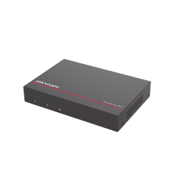 NVR Hikvision + SSD, 4 Megapixeles, 4 Canales IP, 4 Puertos PoE+, 1 SSD de 1 TB, ACUSENSE, Diseño Compacto y Cero Ruido, Modelo: DS-E04NI-Q1/4P/1T