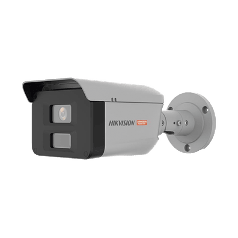 Camara Bala Hikvision IP 4 Megapixeles, Lente 2.8 mm, Polimero Anticorrosivo, ColorVu, Luz Blanca, IP68, ONVIF, C5-M, NEMA 4X, Modelo: DS-2XC6047G0-LS(PA)