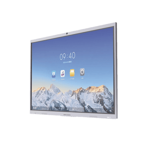 Pantalla Interactiva Hikvision Touch de 86" Android 13, Certificado EDLA, Camara Web 8 MP, Resolución 4K, Bocinas Integradas, Entradas HDMI y VGA, Modelo: DS-D5C86RB/B(EDLA)