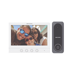 Kit de Videoportero Hikvision TurboHD con Pantalla LCD a Color de 7