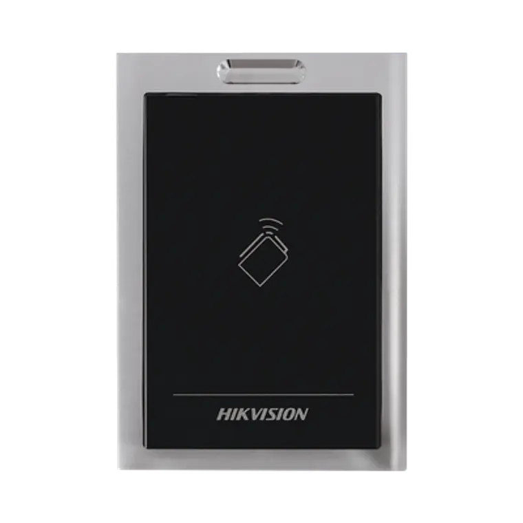 Lector de Tarjetas MIFARE Hikvision, Conexion Wiegand y RS-485, Estetico y Facil de Utilizar, Indicador LED, Modelo: DS-K1101M 1