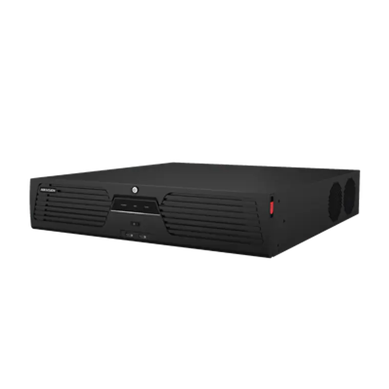 NVR Hikvision 32 Megapixeles, 64 Canales IP, AcuSense, ANPR, Conteo de Personas, Heat Map, 8 Bahias de Disco Duro, 2 Tarjetas de Red, RAID, POS, Modelo: DS-9664NI-M8 1