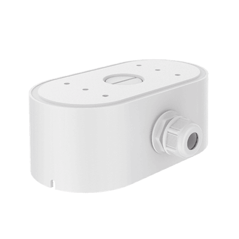 Caja de Conexiones Hikvision, Exterior para Camaras Doble Lente DS-2CD6D52G0-IHS, IP66, Modelo: DS-1280ZJ-DE7