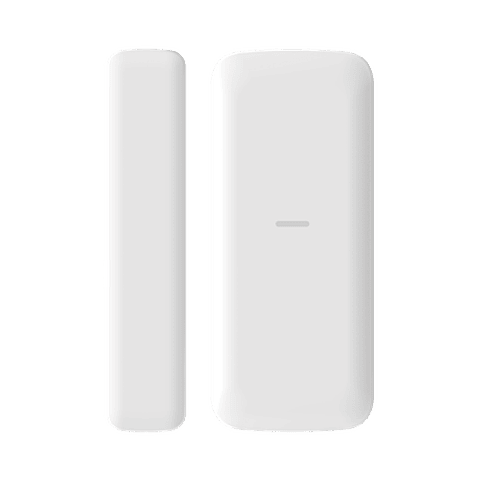 (AX PRO) Contacto Magnetico Hikvision Inalambrico Slim, Uso en Interior, LED Indicador, Tamper, Modelo: DS-PDMCS-EG2-WB