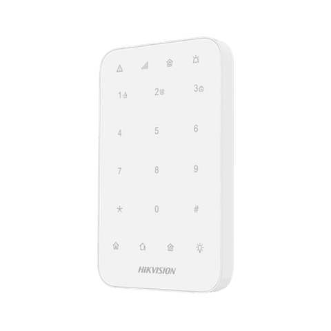 (AX PRO) Teclado Inalambrico para Armado y Desarmado, Funciones de Automatizacion para control de Relevadores, Modelo: DS-PK1-E-WB