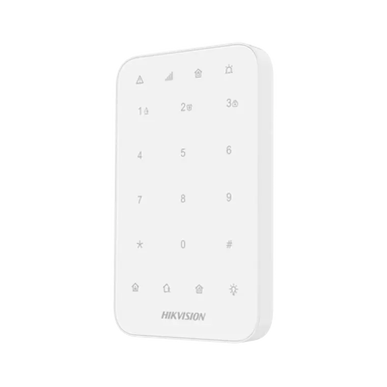 (AX PRO) Teclado Inalambrico para Armado y Desarmado, Funciones de Automatizacion para control de Relevadores, Modelo: DS-PK1-E-WB 1