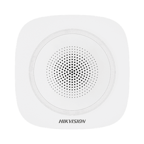 (AX PRO) Sirena Hikvision Inalambrica Interior, Modelo: DS-PS1-I-WB