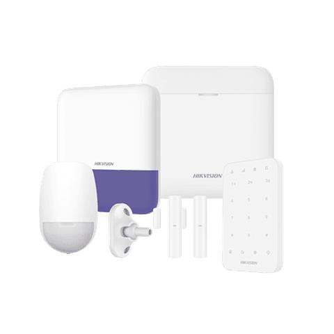 (AX PRO) KIT de Alarma AX PRO, WiFi, Compatible con Hik-Connect P2Ps AA, Modelo: AXPRO-KIT-KEYPAD