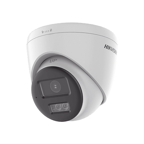 Camara Turret TURBOHD 2 Megapixeles, Lente 2.8 mm, 40 mts IR EXIR + 40 mts Luz Blanca, IP67, Audio Bidireccional, Dual Light, ColorVu, Modelo: DS-2CE78D0T-LTS