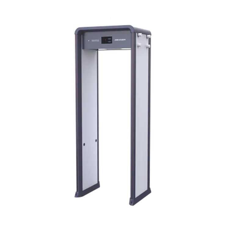 Arco Detector de Metales Hikvision de 33 Zonas con Pantalla LCD de 7