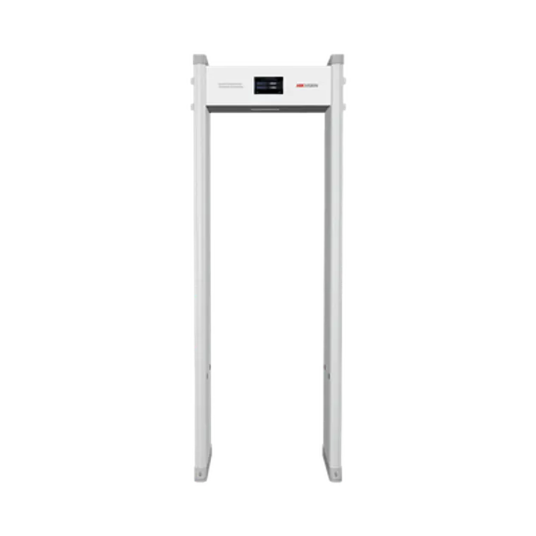 Arco Detector de Metales Hikvision de 12 Zonas con Pantalla LCD de 7