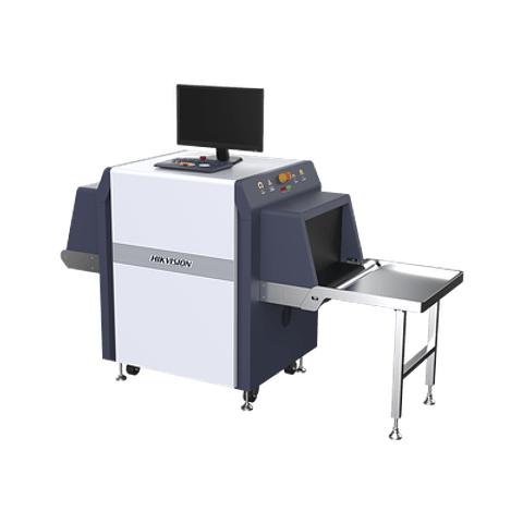 Maquina Hikvision para Inspeccion por Rayos X con Algoritmo de Reconocimiento Inteligente para Equipaje de Mano, Tunel de 50 x 30 cms, 2 Camaras Integradas de 2 Megapixeles, Modelo: ISD-SC5030S-2CVL