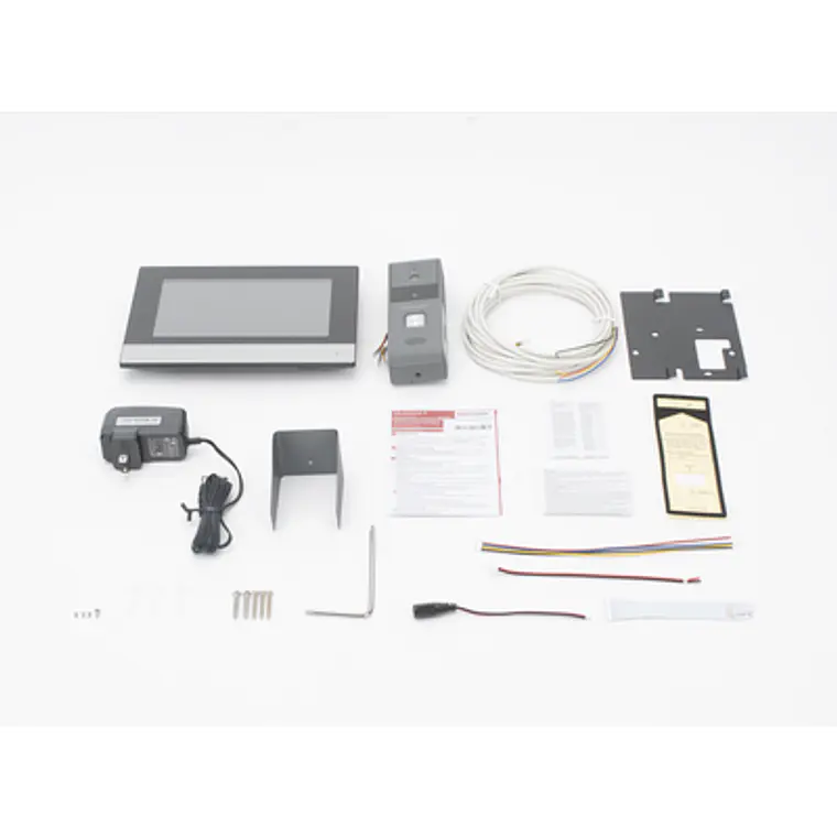 Kit de Videoportero Analógico de Metal, IP a 4 Hilos con Función de Llamada a App Hik-Connect, Monitor se Conecta a Internet y por 4 Hilos al Frente de Calle, Modelo: DS-KIS303-P 2