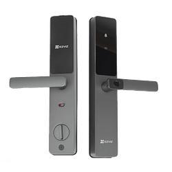 Cerradura Inteligente Ezviz, Wi-Fi, Bluetooth, Codigos Temporales, Huella, Tag, Contraseña, Boton, Apertura Remota, Alarma Anti-intrusion, Modelo: CS-DL05-R200