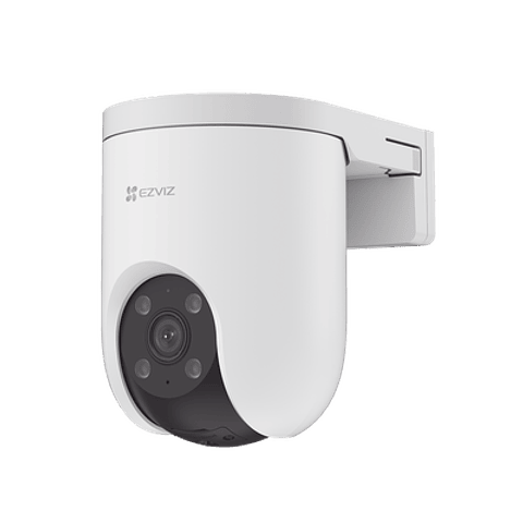 Camara PT Ezviz, 3MP, Lente 4 mm, Vision Nocturna a Color, 4G, Giro 360°, Audio de Dos Vias, Preset, Deteccion Humana, Modelo: CS-H8C/3MP/4G