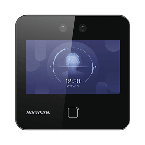 Terminal Hikvision Min Moe Wi-Fi, Touch de Reconocimiento Facial para Asistencia y Control de Acceso, 1500 Rostros y 3,000 Tarjetas, Modelo: DS-K1T343MWX