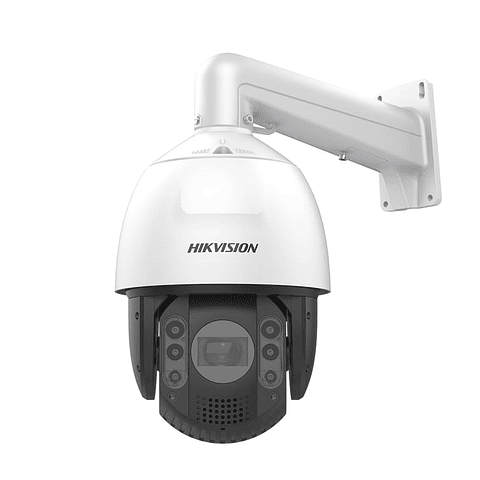Camara Hikvision Domo PTZ IP 8 Megapixeles, 25X Zoom , 200 mts IR, ACUSENSE, IP66, IK10, Alerta y Luz, Autoseguimiento 2.0, Hi-PoE, DARKFIGHTER, Rapid Focus, Modelo: DS-2DE7A825IW-AEB(T5)