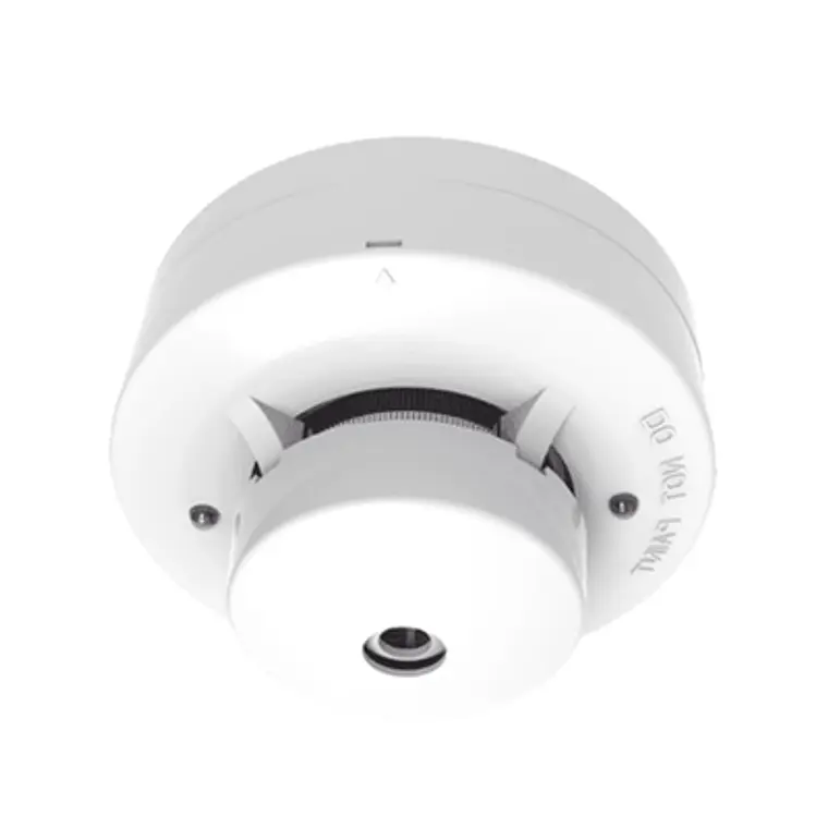 Detector de Humo Hikvision Fotoelectrico No Direccionable de 4 Hilos, Buzzer Integrado, Indicadores LED, Modelo: DS-PDSMK-4BAR 1