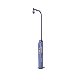 Estacion de Panico Hikvision con Videollamada, Camara de 2 Megapixeles, Sirena Integrada, Alarma Integrada, IP65, Montaje para PTZ, Modelo: DS-PEA3M-21H