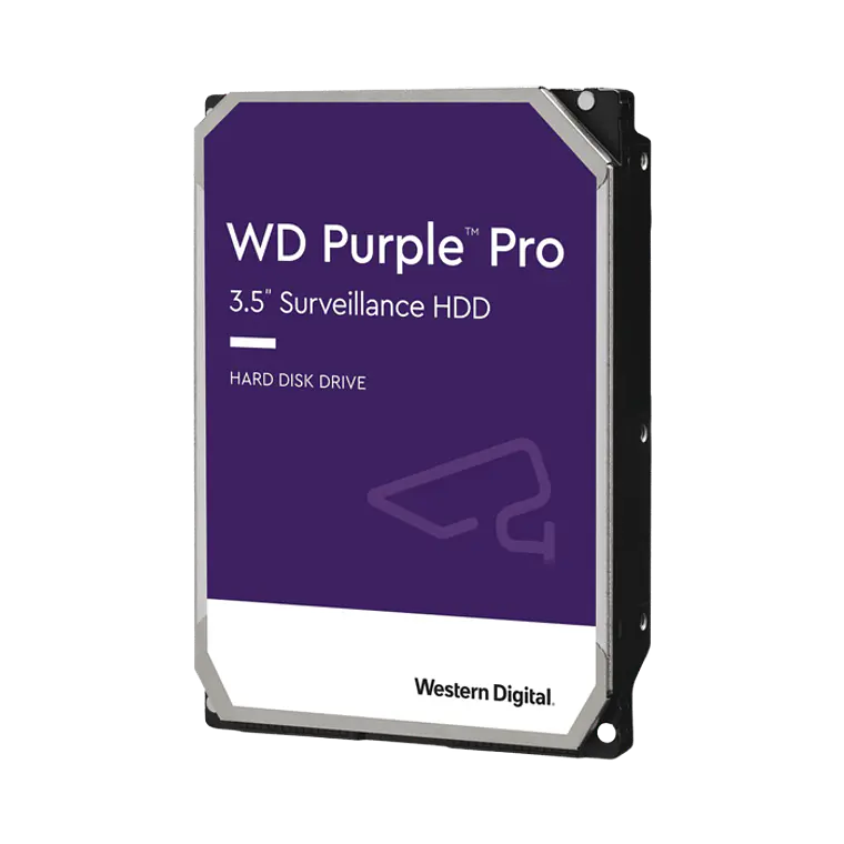 Disco Duro Purple Pro de 10 TB, 7200 RPM, Optimizado para Soluciones de Videovigilancia con Analiticos, Uso 24-7, Modelo: WD102PURP 1