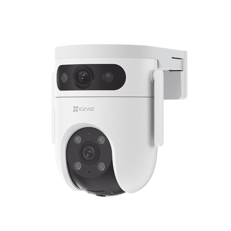 Camara PT Doble Lente, 6 Megapixeles (3MP+3MP), IA Deteccion Humana y Vehiculo, Vision a Color 24/7, Vista Simultanea, IP65, Audio Bidireccional, Modelo: CS-H9C/6MP 1
