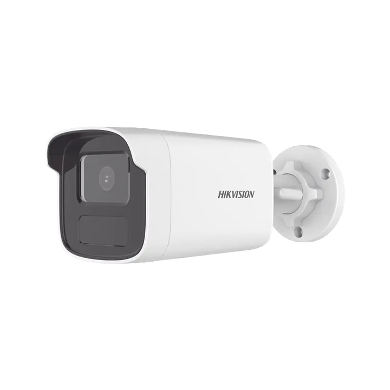 Camara Bala Hikvision IP 4 Megapixeles, Lente 4 mm, 50 Mts IR + 50 mts Luz Blanca, ACUSENSE Lite, IP67, WDR 120 dB, PoE, ONVIF, Modelo: DS-2CD1T43G2-LIUF 1