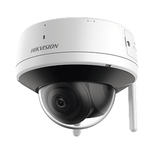 Camara Domo IP 4 Megapixeles, Lente 2.8 mm, 30 mts IR, IP66, Wi-Fi, WDR 120 dB, H.265+, Micrófono y Bocina Interconstruido, Modelo: DS-2CV2141G2-IDW(W)