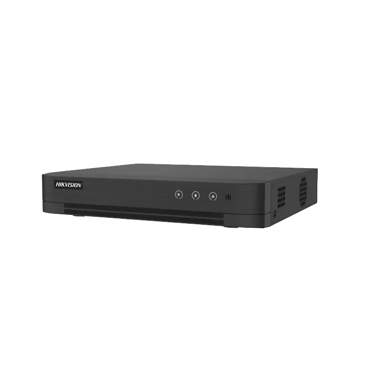 DVR Hikvision, 4 Canales TurboHD + 1 Canal IP , 2 Megapixeles Lite , Acusense Lite, Audio por Coaxitron , 1 Bahia de Disco Duro , H.265+ , Salida de Video Full HD, Modelo: DS-7204HGHI-M1/T 1