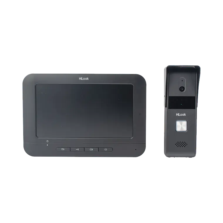 Kit de Videoportero Analogico Hikvision con Pantalla LCD a Color de 7