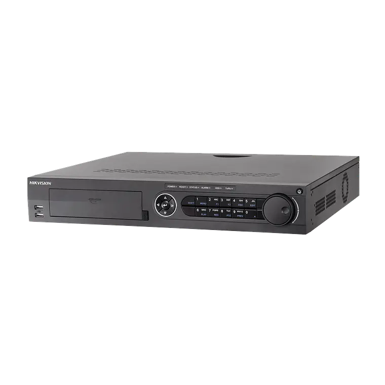 DVR Hikvision 4K/8MP 16 Canales TurboHD + 18 Canales IP, 4 Bahias de Disco Duro, Audio por Coaxitron, AcuSense, Modelo: IDS-7316HUHI-M4/S(S) 1