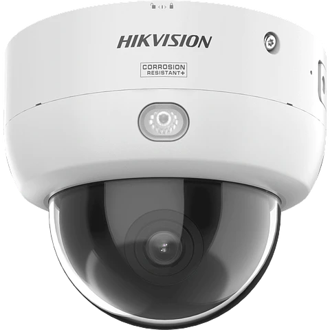 Camara Domo IP Hikvision, 4 Megapixeles, Lente 2.8 mm, Dual Light, Darkfighter S, IP67, IK10, Microfono Integrado, 4 Analiticos, Modelo: DS-2CD3143G2-LISUY(PTRZ)