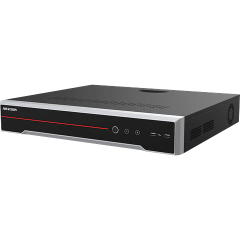 NVR Hikvision 32 Megapixeles, 16 Canales IP, 8 Bahias de Disco Duro, 2 Tarjetas de Red, HDMI en 4K, POS, Reconocimiento Facial, AcuSearch, Modelo: IDS-7716NXI-P4