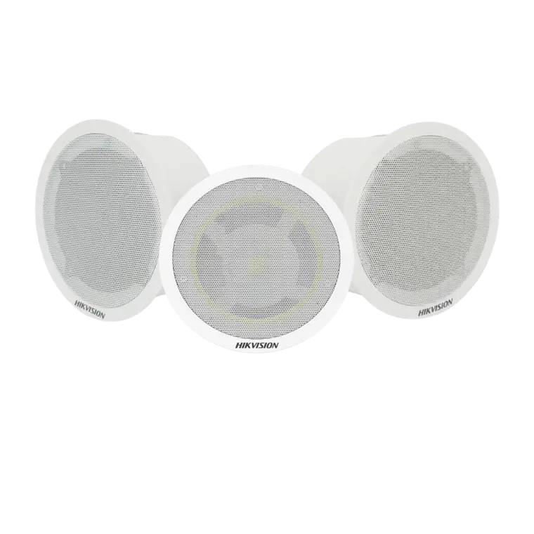 Kit Hikvision Altavoz principal y 2 bocinas secundarias, Bluetooth, Hik-Connect, Musical Ambiental, Voceo, Calendarizacion de audios, Modelo: DS-QAZ-KIT203-BS 1