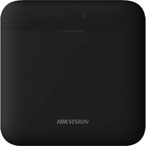 Panel de Alarma Inalambrico Hikvision, Soporta 48 Zonas, Wi-Fi y Ethernet, Incluye Batería de respaldo, Compatible con los Accesorios AX PRO, Modelo: DS-PWA48-E-WB/BLACK