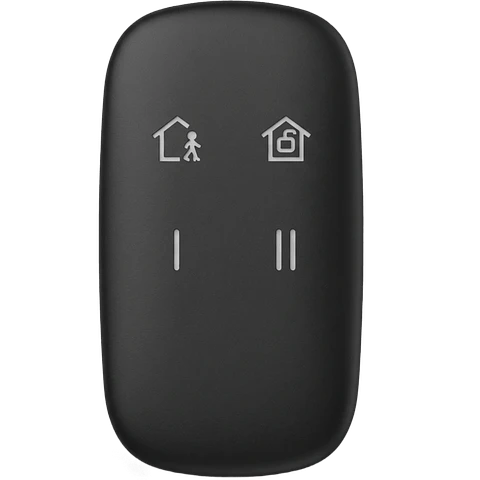 Control Remoto Hikvision para Armado y Desarmado, Teclas con Funciones Programables, Modelo: DS-PKF1-WB(B)/BLACK