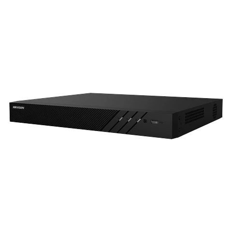 NVR HIKVISION 8 Megapixeles, ACUSENSE, 16 canales IP, 16 Puertos PoE+, 2 Bahias de Disco Duro, PoE, Modelo: DS-7616NI-Q2/16P(E)