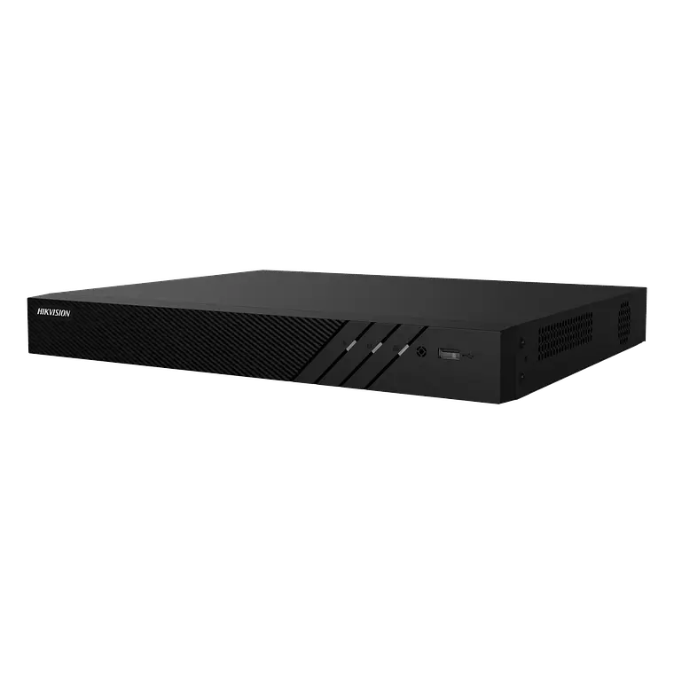 NVR HIKVISION 8 Megapixeles, ACUSENSE, 16 canales IP, 16 Puertos PoE+, 2 Bahias de Disco Duro, PoE, Modelo: DS-7616NI-Q2/16P(E) 1