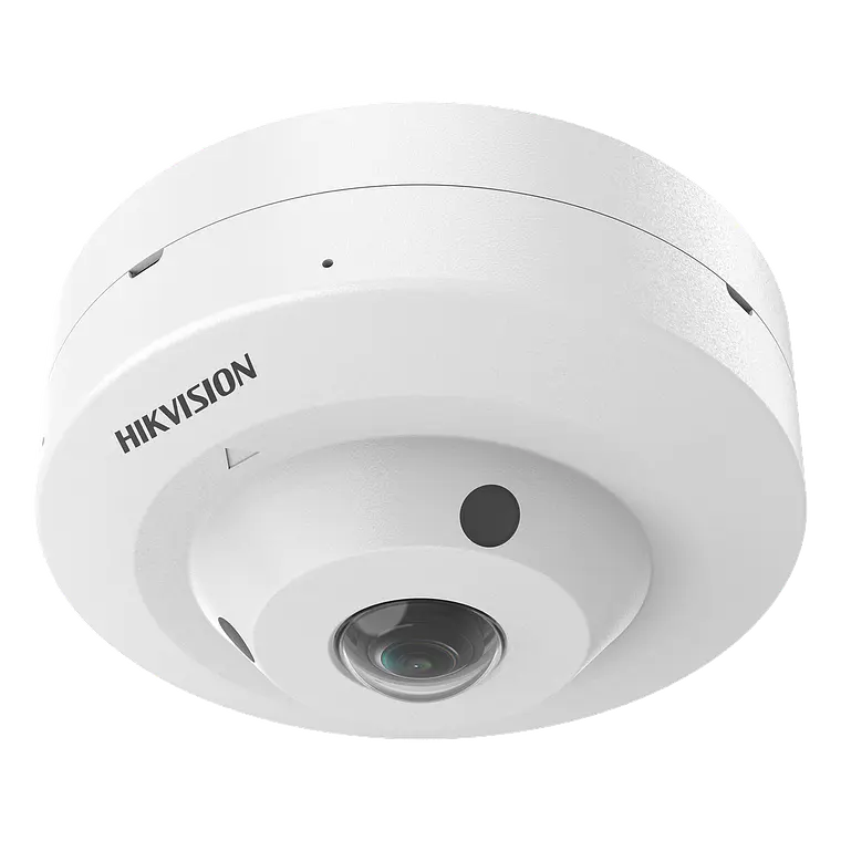Camara Fisheye Hikvision TURBOHD, 5 Megapixeles, Lente 1.8 mm, 180° FOV, Microfono Integrado, Dual Light, IP67, IK08, Modelo: DS-2CE52K0T-LPS 1