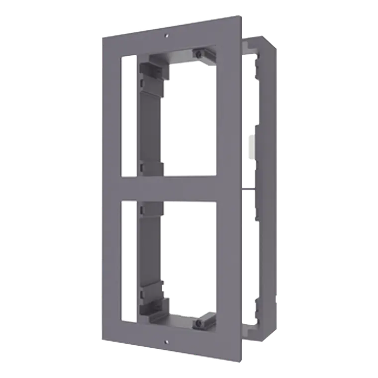 Base de 2 Espacios para Videoportero IP Hikvision, Instalacion en Superficie, Modelo: DS-KD-ACW2 1