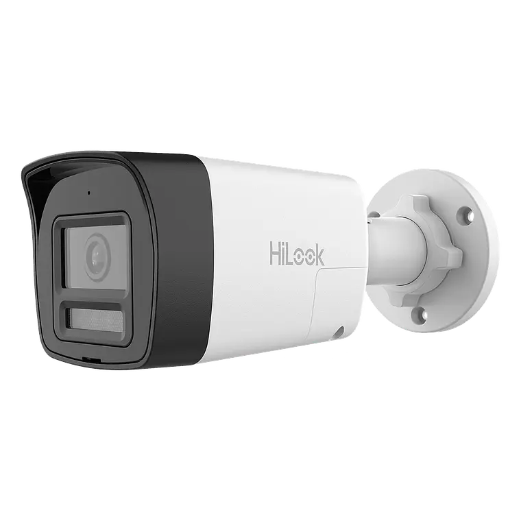 Camara Hikvision Bala TURBOHD, 5 Megapixeles, Lente 2.8mm, 30 mts IR EXIR, 20 mts Luz Blanca, Microfono y Bocina Integrado, IP67, Modelo: THC-B157-LTS 1