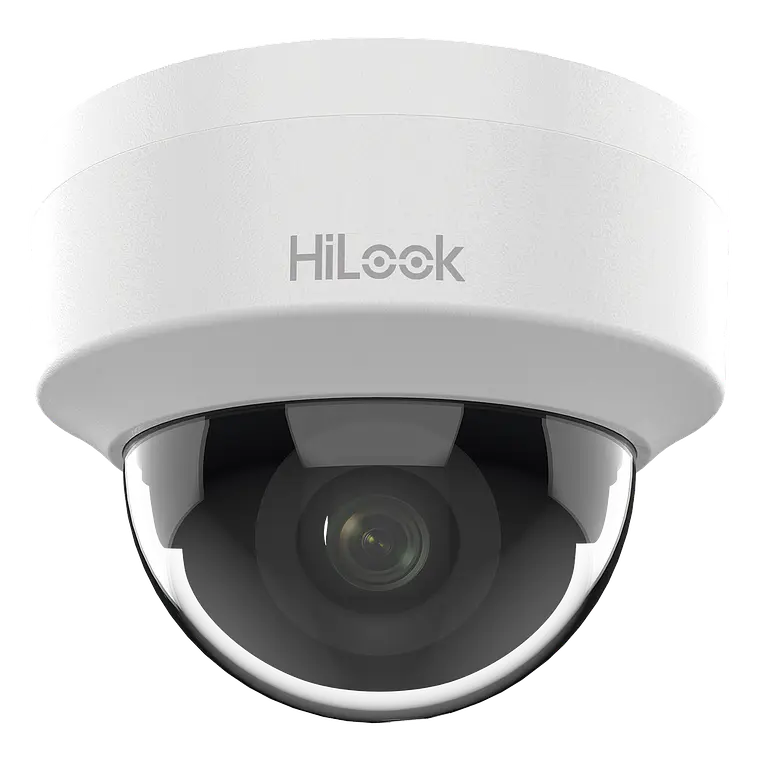 Camara HiLook Domo IP 2 Megapixeles, Lente 2.8 mm, 20 mts IR, Interior, PoE, H.265+, ONVIF, Modelo: IPC-D121H-C 1