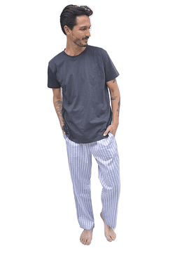 Pijama hombre pantalón algodón Pima 