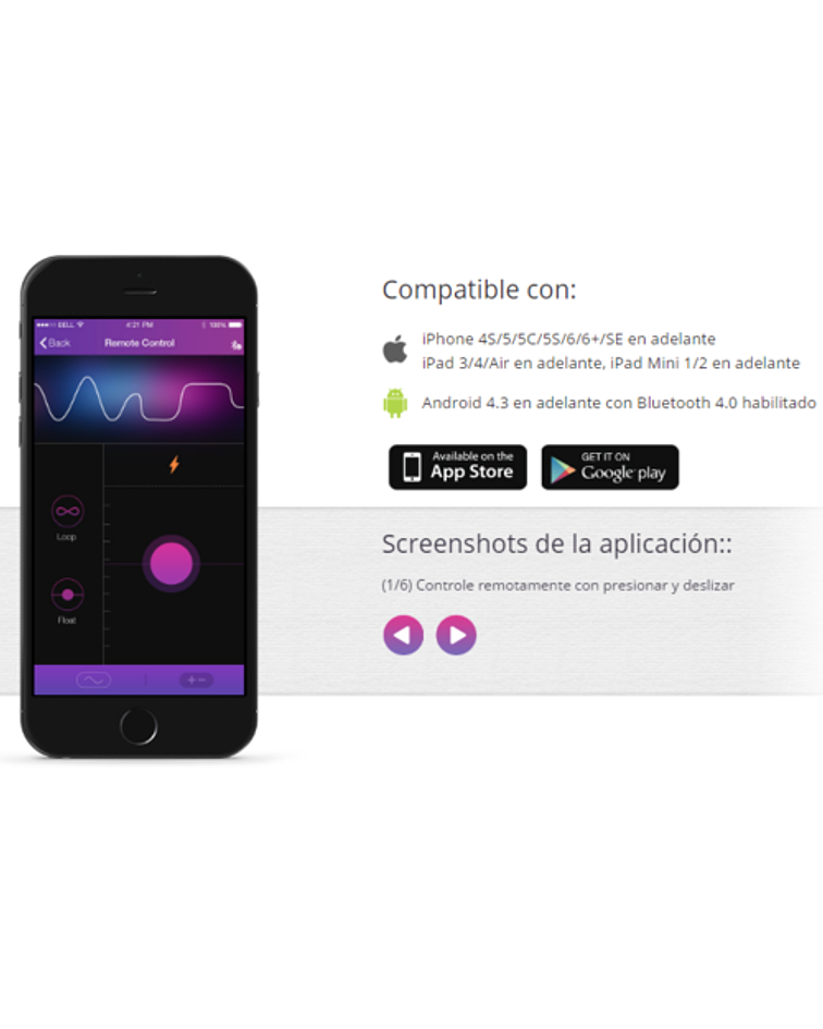 Vibrador con App Lush By Lovense 1