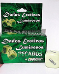 DADOS ERÓTICOS LUMINOSOS x2