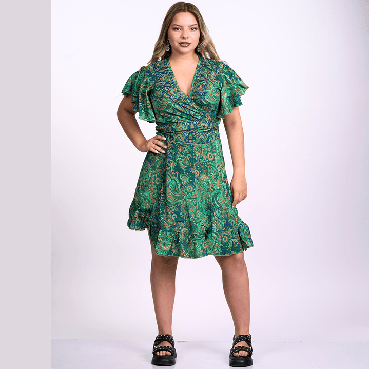 Vestido Corto Envolvente 5