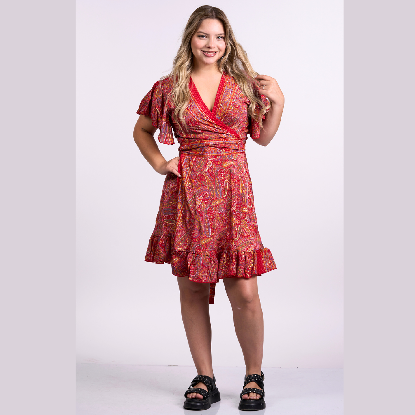 Vestido Corto Envolvente 2