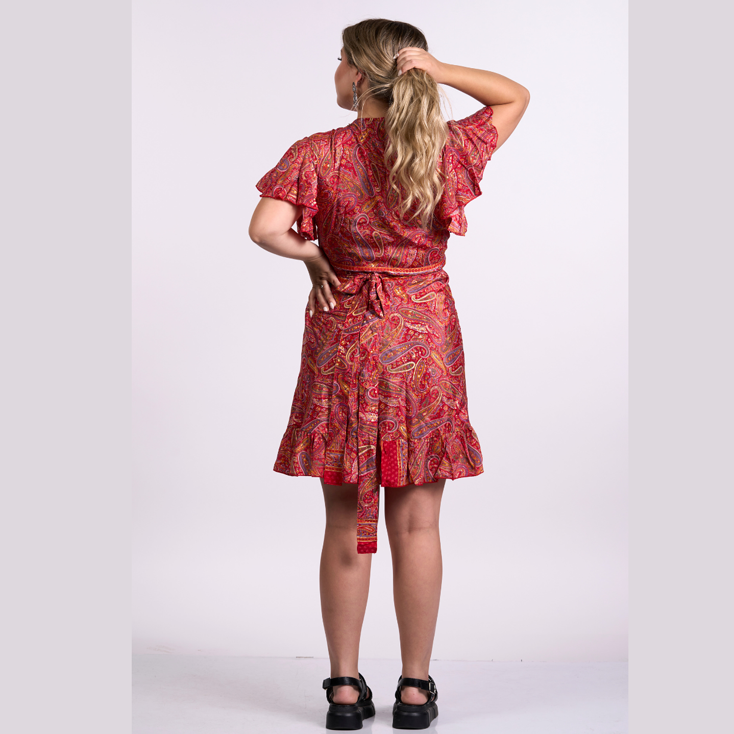 Vestido Corto Envolvente 4